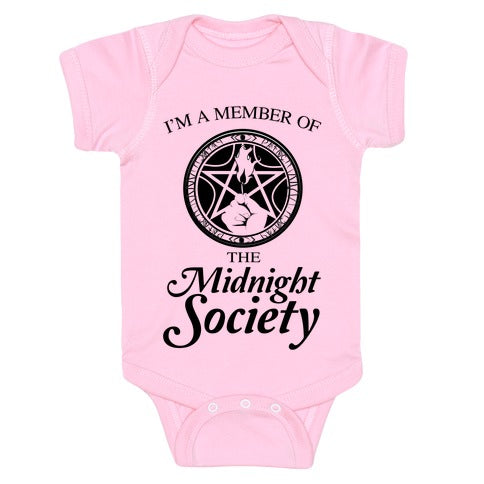 I'm a Member of The Midnight Society Baby One Piece